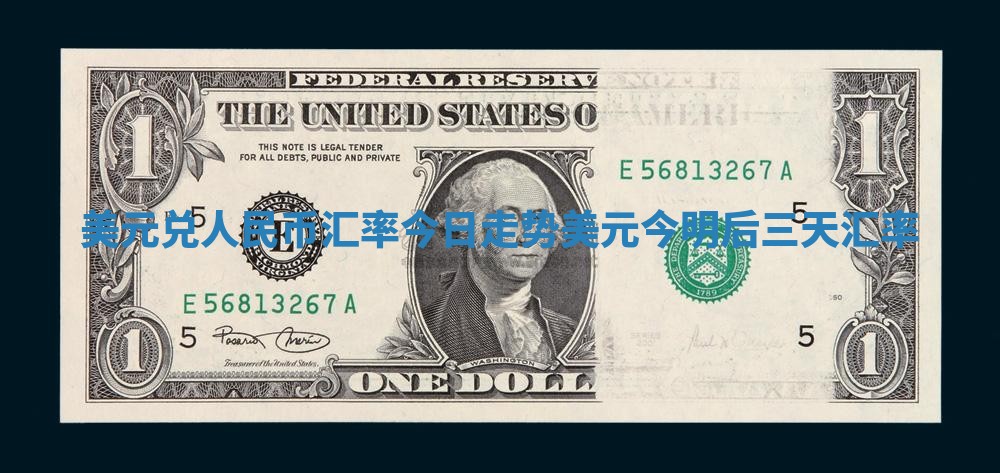 美元兑人民币汇率今日走势_美元今明后三天汇率